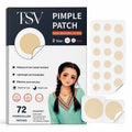 TSV Hydrocolloid Pimple Patches – 72 Count | 2 Sizes